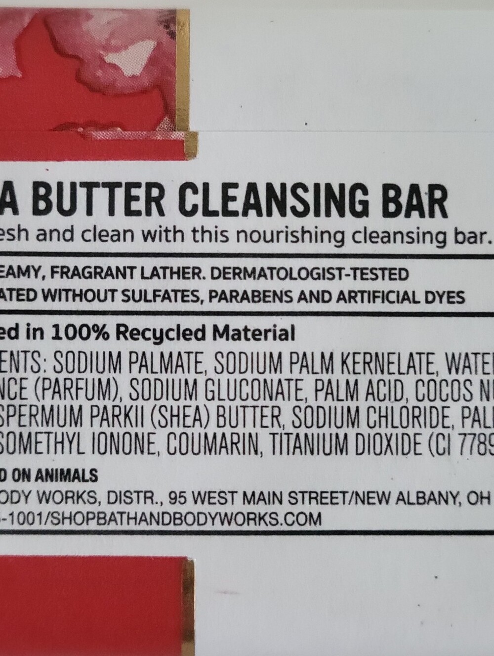 Japanese Cherry Blossom Bar Soap by Bath & Body Works - Picture 2 of 3